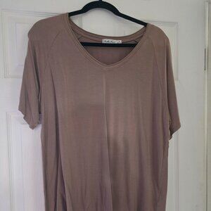 Another Love-M- Tan blouse